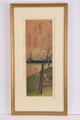 Lot 217 - Hiroshige and others, a collection of five Japanese woodblock prints
