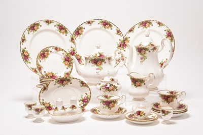 Lot 329 - Royal Albert Old Country Roses part service