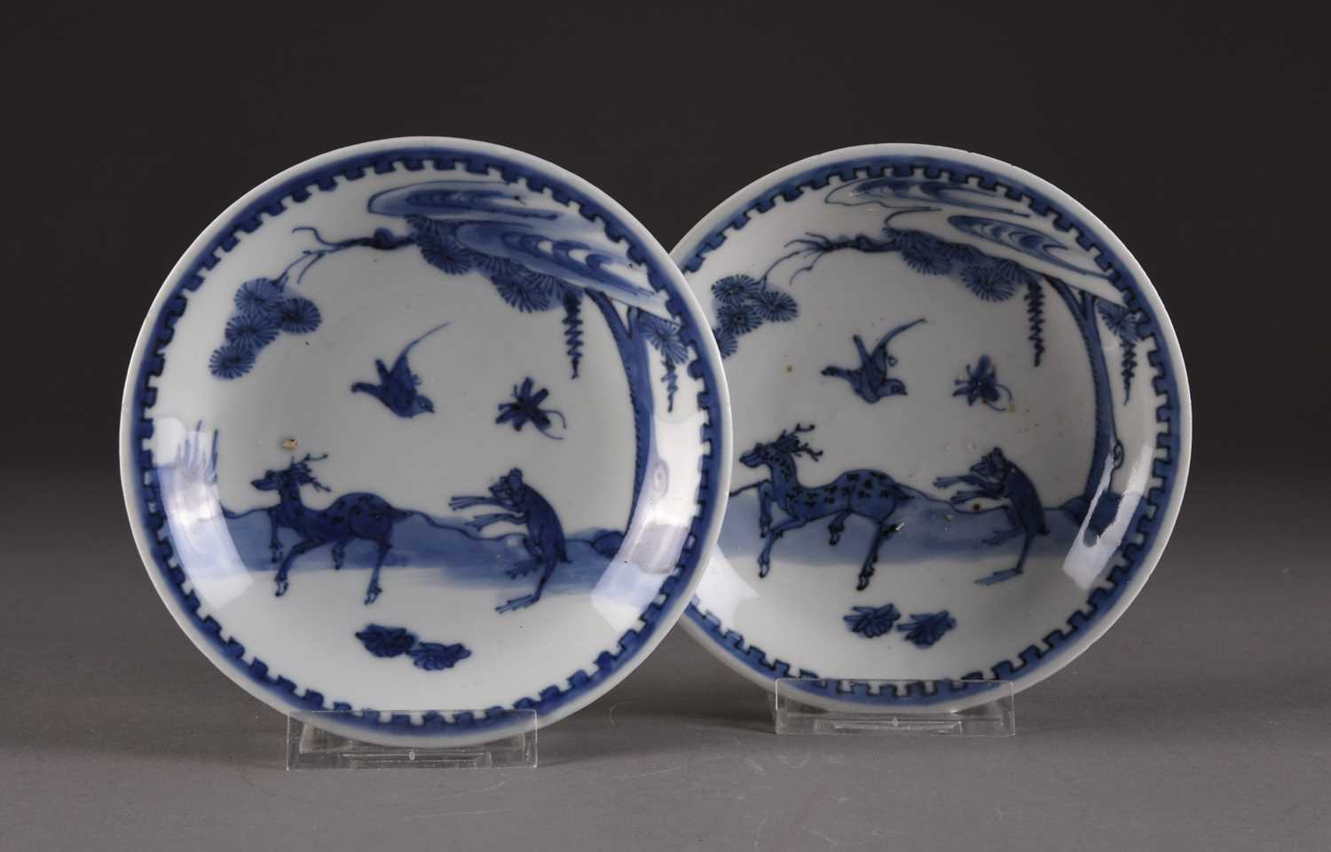 Lot 122 - A pair of Kaisaki serving dishes from the Peony Pavilion collection, with accompanying catalogue
