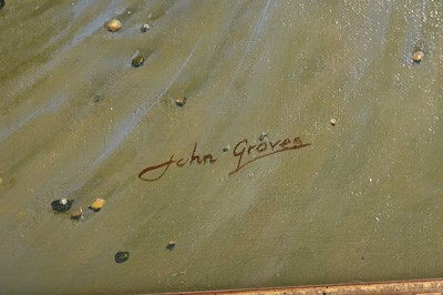 Lot 19 - John Michael Groves (1937-2019) Filey Beach