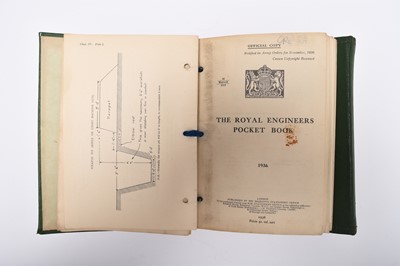 Lot 174 - Royal Engineers Pocket Book, 1936