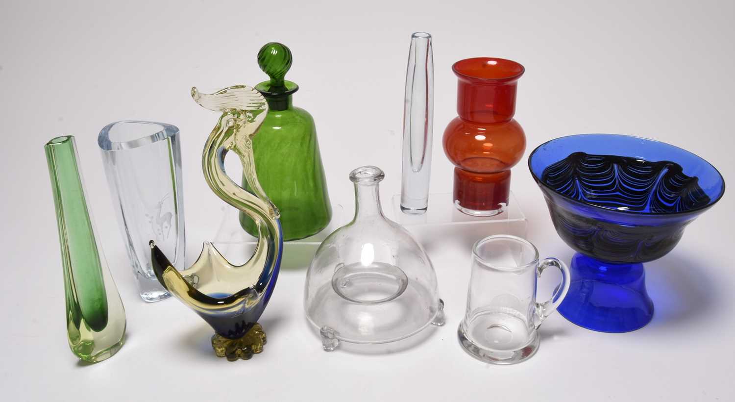 Lot 259 - Glass including Holmegaard and Strömbergshyttan