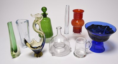 Lot 259 - Glass including Holmegaard and Strömbergshyttan