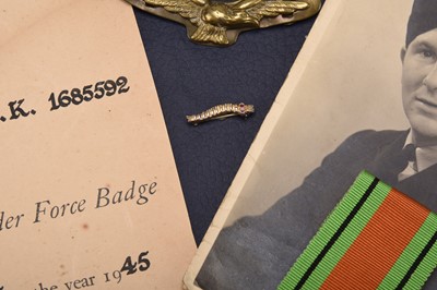 Lot WW2 Pathfinder Force DFM group to Flt/Sgt J.K Spedding, RAFVR, 35 Squadron