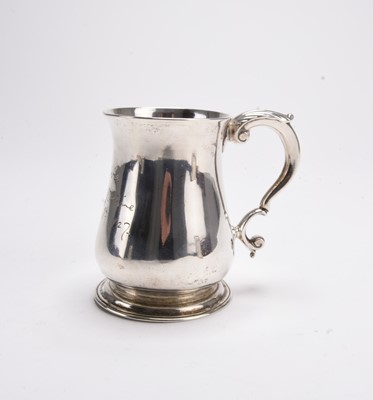 Lot 120 - A George II silver mug