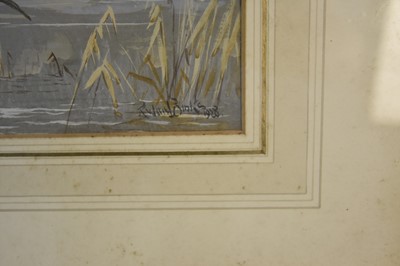 Lot 307 - Reuben Ward Binks (1880-1950) Two Paintings with Snipe and Mallards