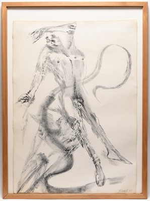 Lot 1 - Dame Elisabeth Frink RA (British 1930-1993) Spinning Man V