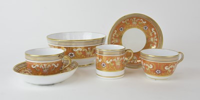 Lot 99 - A group of Spode 'Prince of Wales' tea and coffee wares, circa 1806