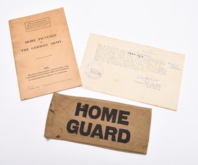 Lot 175 - WW2 Home Guard / Ross-on-Wye Auxiliary Unit Group