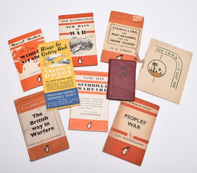 Lot 179 - WW2 Books, Pamphlets and Wartime Ephemera