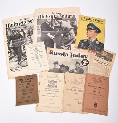 Lot 176 - WW2 and Later Instructional Pamphlets and Military Ephemera