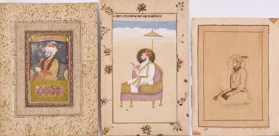 Lot 142 - A group of Indian miniature paintings, 18th/19th century