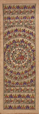 Lot 135 - Two Indian mandalas, 20th century
