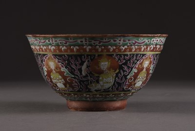 Lot 39 - A Chinese famille rose porcelain bowl for the Thai market, 19th century