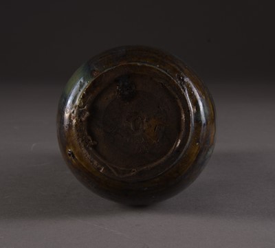 Lot 96 - A Chinese Jun ware bottle vase, probably Song Dynasty