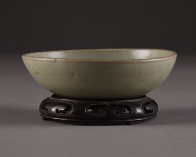 Lot 98 - A Chinese Longquan brush washer, Yuan Dynasty
