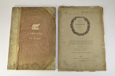 Lot 149 - COLEMAN, C, A Series of Subjects Peculiar to the Campagna of Rome and Pontine Marshes