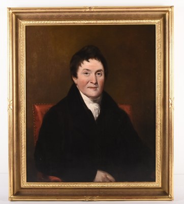Lot 3 - British School (19th Century) Portraits of Captain Alexander Allan (1780-1854) and wife Jean Allen (1782-1886)