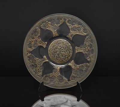 Lot 184 - Rene Lalique dish, 'Verrerie d'Alsace, Vase nº2', circa 1921-1923