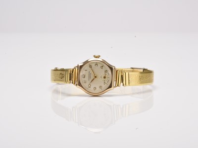Lot 435 - J.W.Benson: A lady's 9ct gold wristwatch