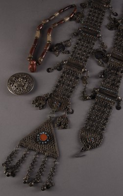 Lot 123 - An assembled group of near Eastern jewellery, 19th/20th century