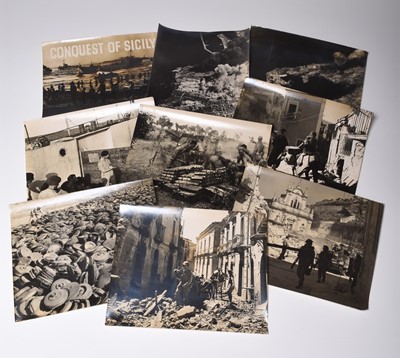 Lot 184 - WW2 Photographs of the Conquest of Sicily
