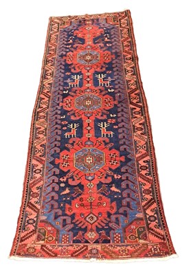 Lot 110 - A Heriz runner, North West Persia, 20th century