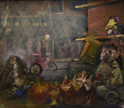 Lot 51 - Dick French (British b.1946) Toy Shop