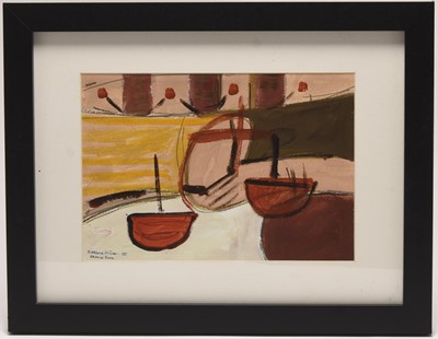 Lot 18 - Cornish School (20th Century) Harbour St Ives III