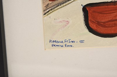 Lot 18 - Cornish School (20th Century) Harbour St Ives III