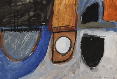 Lot 92 - Cornish School (20th Century) St Ives Abstract IV