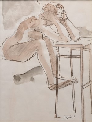 Lot 99 - Sydney d'Horne Shepherd (1909-1993) Two Nude Studies