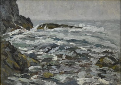 Lot 290 - Walter Durac Barnet (1876-1961) At Solva, Pembrokeshire