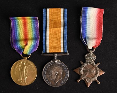 Lot 151 - WW1 Trio to Pte. G. Hudson, A.S.C