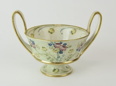 Lot 155 - William Moorcroft for Macintyre & Co 'Florian' twin-handled bowl, circa 1907