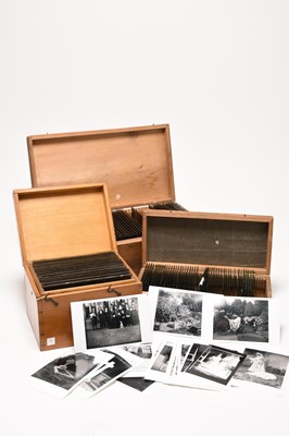 Lot 2 - Montgomeryshire interest: A collection of late Victorian to Edwardian glass negatives