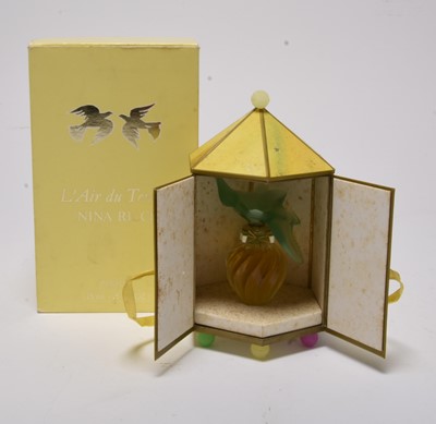 Lot 278 - Marc Lalique for Nina Ricci - L'Air du Temps perfume bottle in carousel