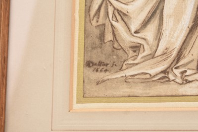 Lot 9 - Attributed to Adrien Dassier (Lyon 1655-1690) The Adoration of the Shepherds