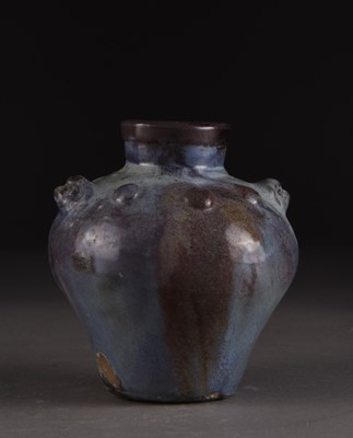 Lot 102 - A Chinese Junyao vase, possibly Song Dynasty