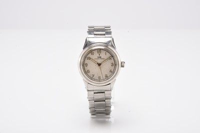 Lot 409 - Tudor: A gentleman's stainless steel Oyster Prince wristwatch