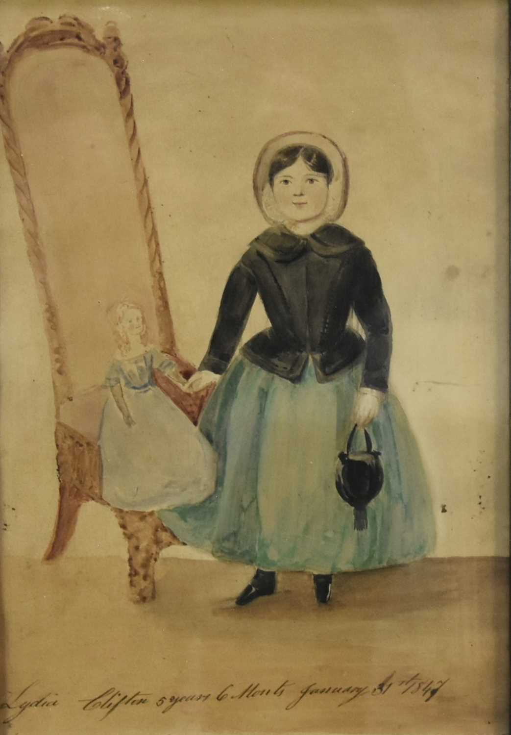 Lot 330 - British School (19th Century) Mother and Daughter Portraits