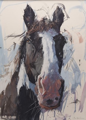 Lot 119 - James Bartholomew RSMA (British Contemporary) Gilling Piebald II