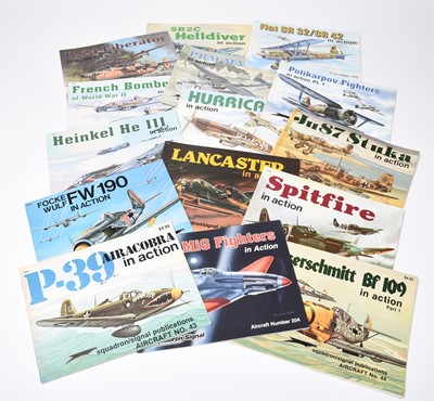 Lot 167 - Approximately 68 Squadron/Signal Publications on Combat Aircraft and AFVs