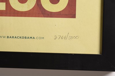 Lot 15 - Scott Hansen (b.1977) Progress, Barack Obama Presidential Campaign 2008