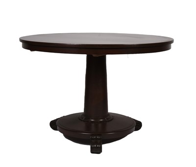 Lot 92 - A William IV mahogany centre table