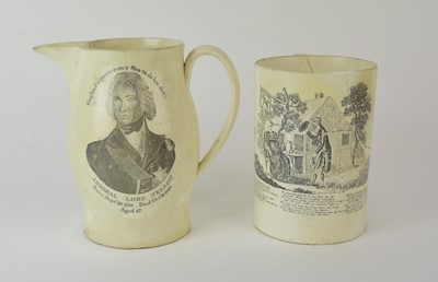 Lot 97 - English creamware, early 19th century