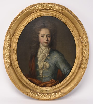 Lot 8 - British School (late 17th - early 18th Century) Pair of Portraits