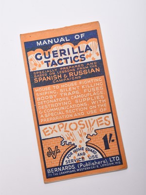 Lot 181 - Manual of Guerilla Tactics, 1942