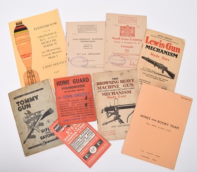 Lot 182 - WW2 Instructional Pamphlets and Manuals — Home Guard and Auxiliary Units