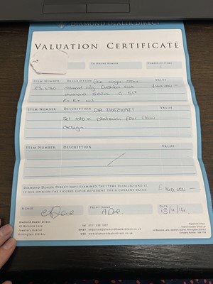 Lot 140 - A platinum single stone cushion cut diamond ring